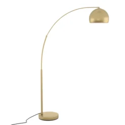 Rendez Vous Déco Lampadaires Lampadaire En Métal Couleur Laiton -Luminaires Soldes 202 lampadaire en metal couleur laiton 1