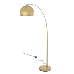 Rendez Vous Déco Lampadaires Lampadaire En Métal Couleur Laiton -Luminaires Soldes 202 lampadaire en metal couleur laiton 2