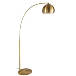 Maisons Du Monde Lampadaires Lampadaire En Métal Doré H206cm