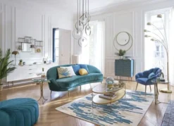 Maisons Du Monde Lampadaires Lampadaire En Métal Doré H210 -Luminaires Soldes 202 lampadaire en metal dore h210 1000 12 23 190837 4