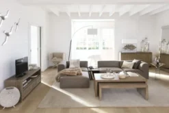 Maisons Du Monde Lampadaires Lampadaire En Métal Et Coton Blanc H 202 Cm -Luminaires Soldes 202 lampadaire en metal et coton blanc h 202 cm 1000 2 9 138671 10