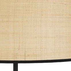 Maisons Du Monde Lampadaires Lampadaire En Métal Et Marbre Noirs Abat-jour Cannage En Rotin Tressé H164 -Luminaires Soldes 202 lampadaire en metal et marbre noirs abat jour cannage en rotin tresse h164 1000 16 2 223821 4