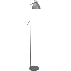 Wadiga Lampadaires Lampadaire En Métal Gris H155cm