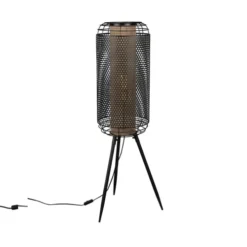Dutchbone Lampadaires Lampadaire En Métal H111cm Noir