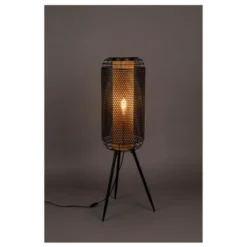 Dutchbone Lampadaires Lampadaire En Métal H111cm Noir -Luminaires Soldes 202 lampadaire en metal h111cm noir 3