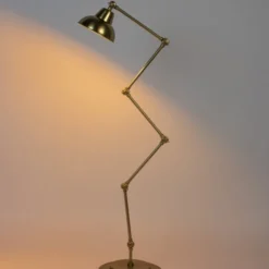 Drawer Lampadaires Lampadaire En Métal H158cm Laiton -Luminaires Soldes 202 lampadaire en metal h158cm laiton 1