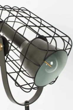 BOITE A DESIGN Lampadaires Lampadaire En Métal Noir -Luminaires Soldes 202 lampadaire en metal noir 12