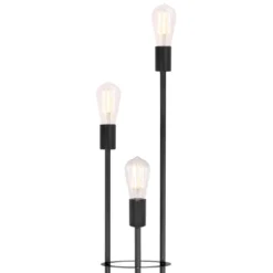 Globo Lampadaires Lampadaire En Métal Noir -Luminaires Soldes 202 lampadaire en metal noir 31