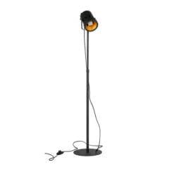 Woood Lampadaires Lampadaire En Métal Noir -Luminaires Soldes 202 lampadaire en metal noir 48