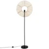 Maisons Du Monde Lampadaires Lampadaire En Métal Noir Et Abat-jour En Rotin -Luminaires Soldes 202 lampadaire en metal noir et abat jour en rotin 1000 0 2 228208 1