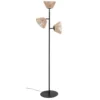 Maisons Du Monde Lampadaires Lampadaire En Métal Noir Et Corde Beige H149 -Luminaires Soldes 202 lampadaire en metal noir et corde beige h149 1000 6 33 227993 1