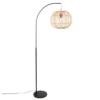 Maisons Du Monde Lampadaires Lampadaire En Métal Noir Et Coton Beige H166 -Luminaires Soldes 202 lampadaire en metal noir et coton beige h166 1000 11 29 201257 1