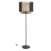 Maisons Du Monde Lampadaires Lampadaire En Métal Noir Mat Et Abat-jour Tressé En Corde Bicolore H162 -Luminaires Soldes 202 lampadaire en metal noir mat et abat jour tresse en corde bicolore h162 1000 8 29 226431 1