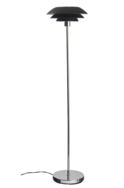 Dyberg Larsen Lampadaires Lampadaire En Métal Noir Mat, H 133 Cm D 31 Cm -Luminaires Soldes 202 lampadaire en metal noir mat h 133 cm d 31 cm 4