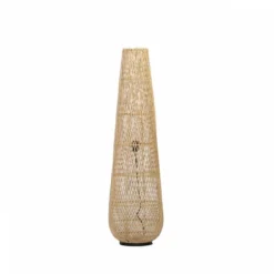 HYDILE Lampadaires Lampadaire En Rotin Naturel H100