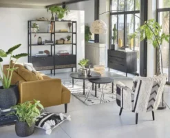 Maisons Du Monde Lampadaires Lampadaire En Rotin Tressé Et Métal Noir H.191cm -Luminaires Soldes 202 lampadaire en rotin tresse et metal noir h 191cm 1000 8 4 165316 7