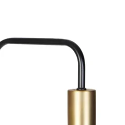 QAZQA Lampadaires Lampadaire En Verre Doré/laiton -Luminaires Soldes 202 lampadaire en verre dore laiton 5