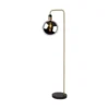 Lampea Lampadaires Lampadaire En Verre Fumé 158 Cm -Luminaires Soldes 202 lampadaire en verre fume 158 cm