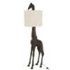 Meubles & Design Lampadaires Lampadaire Girafe En Résine Marron -Luminaires Soldes 202 lampadaire girafe en resine marron