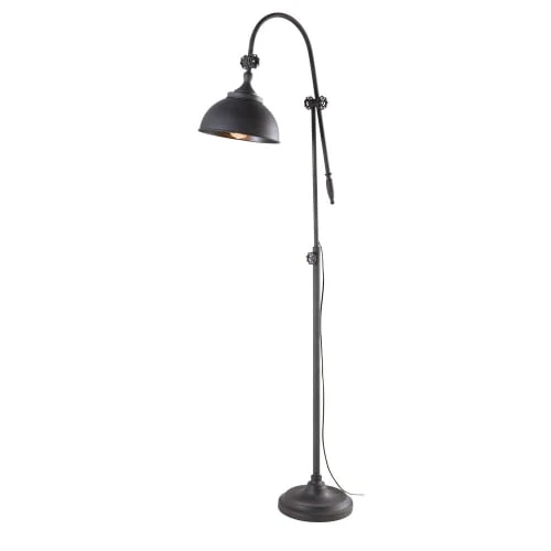 Maisons Du Monde Lampadaires Lampadaire Indus En Métal Noir H168 3 Maisons Du Monde Lampadaires Lampadaire Indus En Métal Noir H168