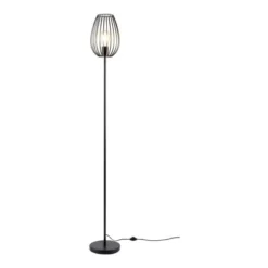 Lampea Lampadaires Lampadaire Industriel En Métal Noir 160 Cm -Luminaires Soldes 202 lampadaire industriel en metal noir 160 cm 2