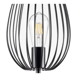Lampea Lampadaires Lampadaire Industriel En Métal Noir 160 Cm -Luminaires Soldes 202 lampadaire industriel en metal noir 160 cm 3