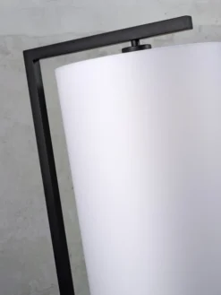 It's About Romi Lampadaires Lampadaire Noir Avec Abat-jour H160cm -Luminaires Soldes 202 lampadaire noir avec abat jour h160cm 2