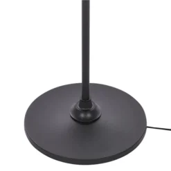 Beliani Lampes à Poser Lampadaire Noir Et Blanc En Métal -Luminaires Soldes 202 lampadaire noir et blanc en metal 5