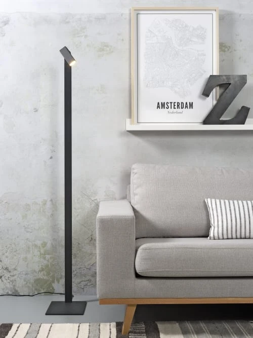 It's About Romi Lampadaires Lampadaire Noir H142cm 4 It's About Romi Lampadaires Lampadaire Noir H142cm – Image 2