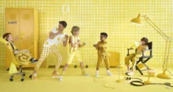 Maisons Du Monde Lampadaires Enfant Lampadaire Orientable En Métal Jaune -Luminaires Soldes 202 lampadaire orientable en metal jaune 1000 10 8 134939 17