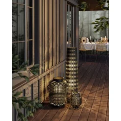 Kare Design Lampadaires Lampadaire Oriental En Acier H120 -Luminaires Soldes 202 lampadaire oriental en acier h120 1