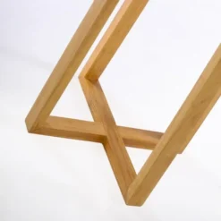 Wadiga Lampadaires Lampadaire Pied En Bois Et Abat-jour Gris -Luminaires Soldes 202 lampadaire pied en bois et abat jour gris 2