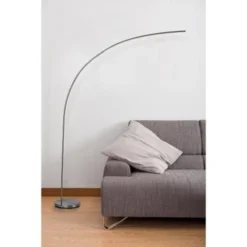 ATHM DESIGN Lampadaires Lampadaire Pied Métal Gris -Luminaires Soldes 202 lampadaire pied metal gris 4