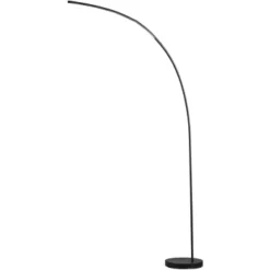 ATHM DESIGN Lampadaires Lampadaire Pied Métal Gris -Luminaires Soldes 202 lampadaire pied metal noir 1