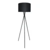 LUMISKY Lampadaires Lampadaire Salon Métal Noir H150CM -Luminaires Soldes 202 lampadaire salon metal noir h150cm