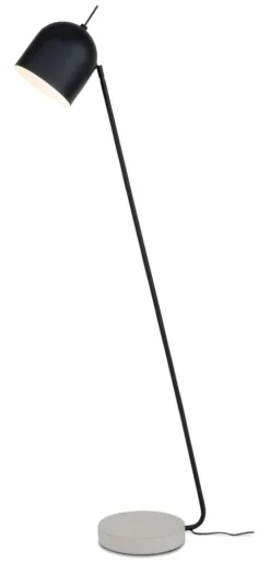 It's About Romi Lampadaires Lampadaire Sur Pied Noir H146cm -Luminaires Soldes 202 lampadaire sur pied noir h146cm 4