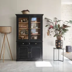 Maisons Du Monde Lampadaires Lampadaire Trépied En Bois De Chêne Et Abat-jour Cannage En Fibre Végétale -Luminaires Soldes 202 lampadaire trepied en bois de chene et abat jour cannage en fibre vegetale 1000 5 36 222994 5