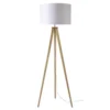 Maisons Du Monde Lampadaires Lampadaire Trépied En Frêne Avec Abat-jour En Coton Blanc H156 -Luminaires Soldes 202 lampadaire trepied en frene avec abat jour en coton blanc h156 1000 11 1 154694 2