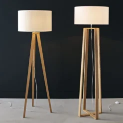 Maisons Du Monde Lampadaires Lampadaire Trépied En Frêne Avec Abat-jour En Coton Blanc H156 13 Maisons Du Monde Lampadaires Lampadaire Trépied En Frêne Avec Abat-jour En Coton Blanc H156 -Luminaires Soldes 202 lampadaire trepied en frene avec abat jour en coton blanc h156 1000 11 1 154694 8