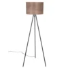 Maisons Du Monde Lampadaires Lampadaire Trépied En Métal Noir Et Abat-jour En Bois De Noyer Marron H146 -Luminaires Soldes 202 lampadaire trepied en metal noir et abat jour en bois de noyer marron h146 1000 13 8 223376 1
