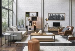 Maisons Du Monde Lampadaires Lampadaire Trépied Projecteur En Métal Et Manguier H162 -Luminaires Soldes 202 lampadaire trepied projecteur en metal et manguier h162 1000 4 1 201352 4