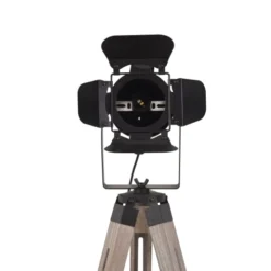 Homcom Lampadaires Lampadaire Trépied Projecteur H140cm -Luminaires Soldes 202 lampadaire trepied projecteur h140cm 4