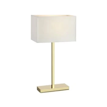 Markslöjd Lampes à Poser Lampe à Poser Avec Port USB Métal Blanc/tissu H50cm 5 Markslöjd Lampes à Poser Lampe à Poser Avec Port USB Métal Blanc/tissu H50cm – Image 3