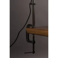 Dutchbone Lampes à Poser Lampe à Poser Design En Métal Noir -Luminaires Soldes 202 lampe a poser design en metal noir 3