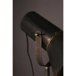 Dutchbone Lampes à Poser Lampe à Poser Design En Métal Noir -Luminaires Soldes 202 lampe a poser design en metal noir 4