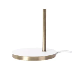 Present Time Lampes à Poser Lampe à Poser Dome Métal Blanc -Luminaires Soldes 202 lampe a poser dome metal blanc 3