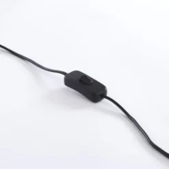 Mica Decorations Lampes à Poser Lampe à Poser En Bambou Et Métal Noir -Luminaires Soldes 202 lampe a poser en bambou et metal noir 4