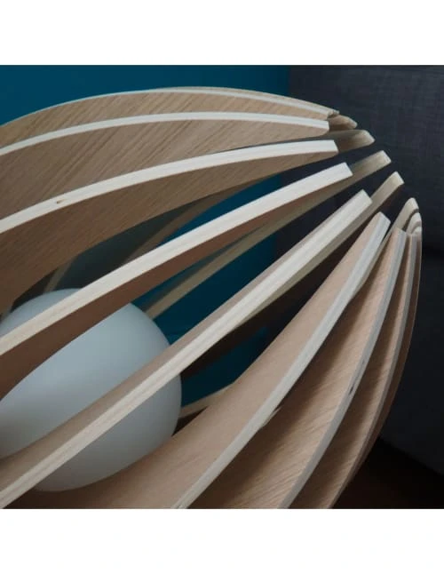 Gone's Lampes à Poser Lampe à Poser En Bois Avec Fil Noir Et Ampoule 4 Gone's Lampes à Poser Lampe à Poser En Bois Avec Fil Noir Et Ampoule – Image 2