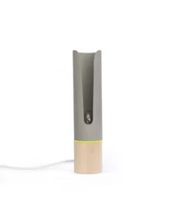 Gone's Lampes à Poser Lampe à Poser En Bois Et Béton, Anneau Feutrine Turquoise -Luminaires Soldes 202 lampe a poser en bois et beton anneau feutrine jaune 6