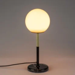 Zuiver Lampes à Poser Lampe à Poser En Marbre Et Métal Noir -Luminaires Soldes 202 lampe a poser en marbre et metal noir 3